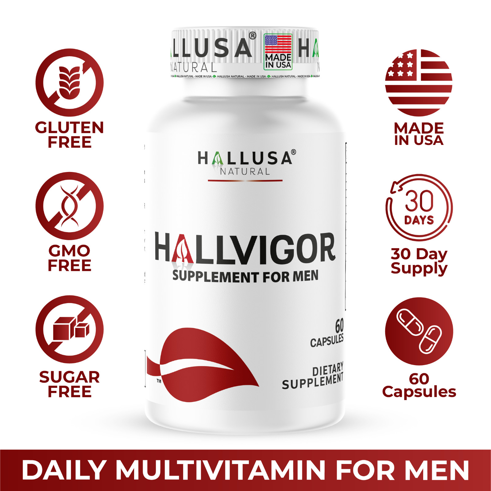 HALLPROST & HALLVIGOR – Complete Treatment for Men – Prostatic well-being 120Cap