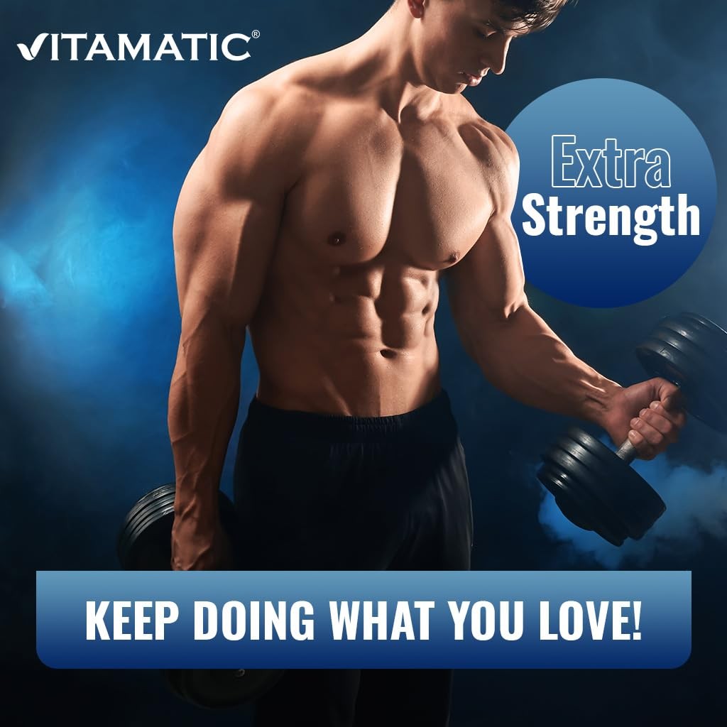 Vitamatic Extra Stregth Magnesium Oxide 400 1 Count (Pack of 120), No Color