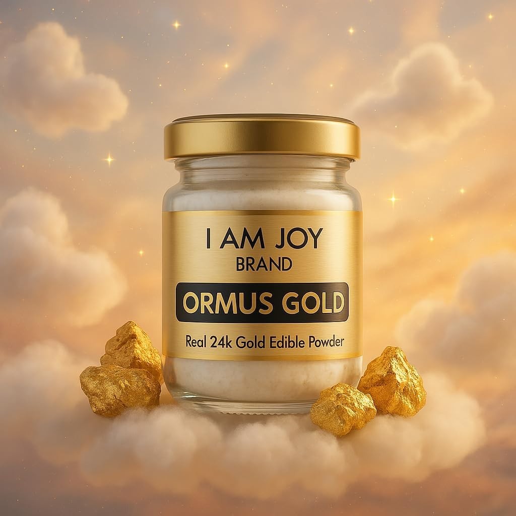 Chemical-Free 24k Ormus White Gold Powder – 22g for Holistic Health
