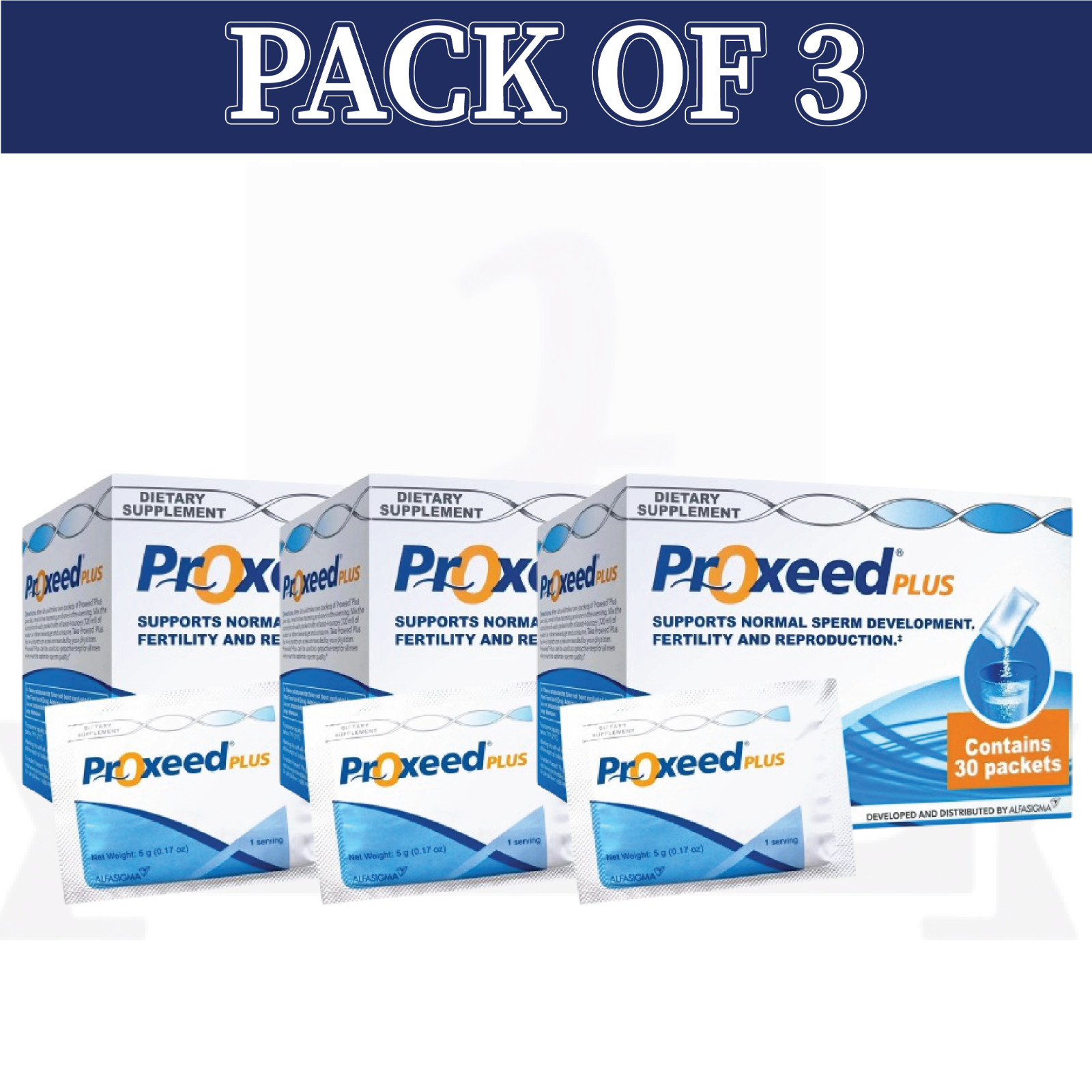 3XPROXEED Plus Men 30ct – Fertility Supplement for Sperm Health & Vitality