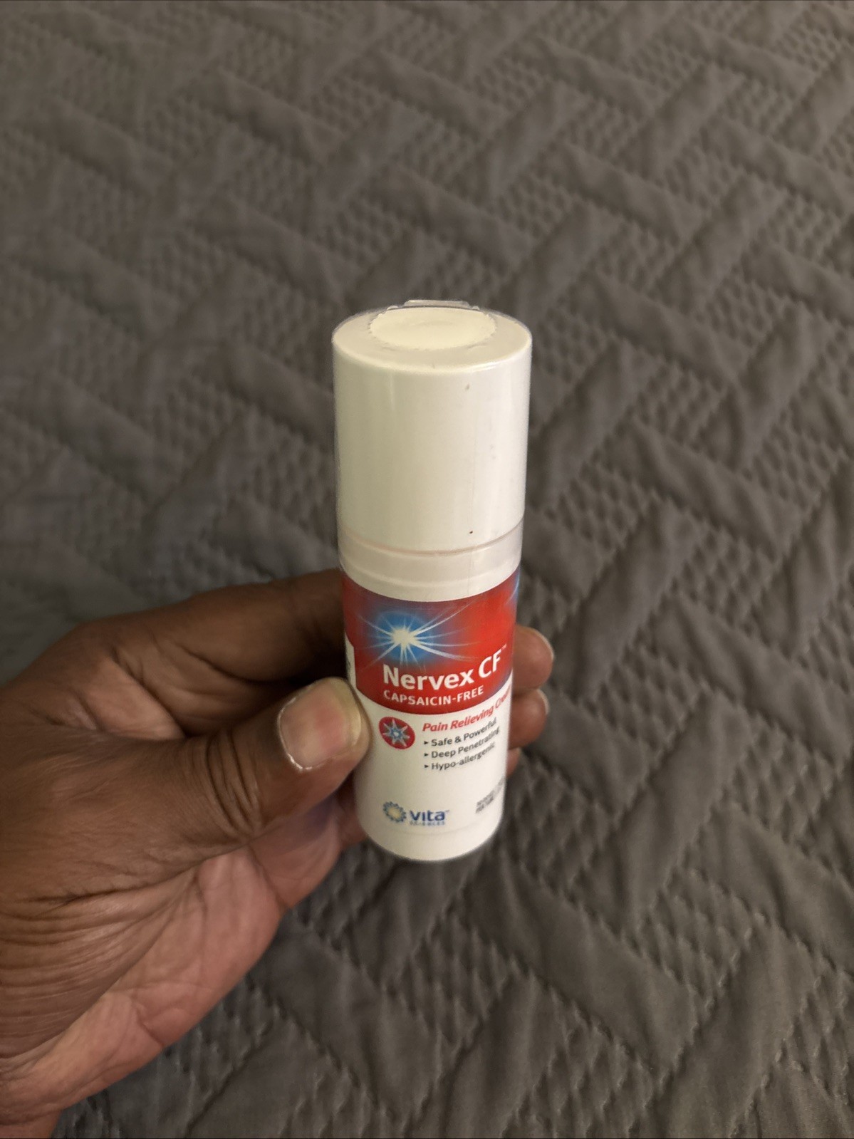 Vita Sciences Nervex CF | Capsaicin-Free Topical Comfort Cream | Arnica, MSM & B
