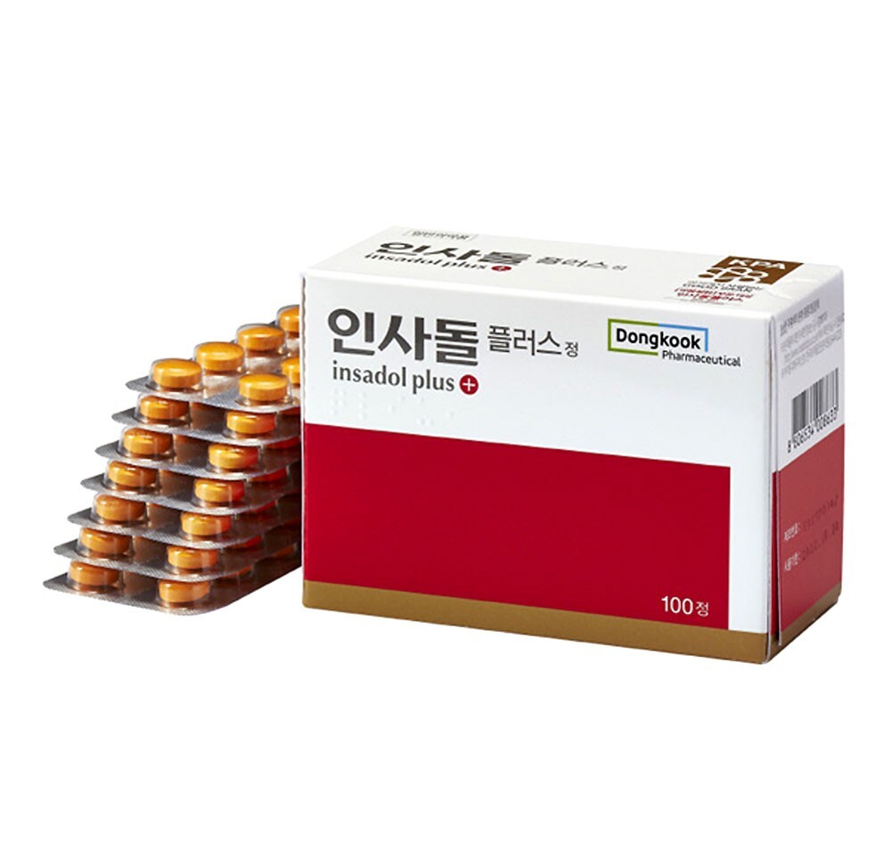 Insadol Plus Periodontal Health & Gum Care Support (3 Boxes x 100 Tablets)