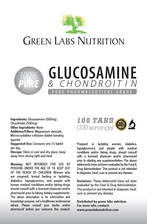Glucosamine + Chondroitin 1000 mg Tablets – Joint, Cartilage & Mobility Support