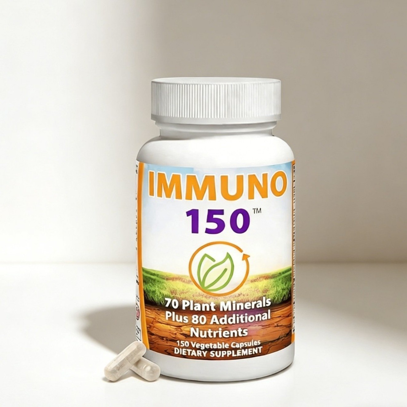 Imm uno 150 Vitamins Minerals 150Veg Capsules Immune Support Supplement