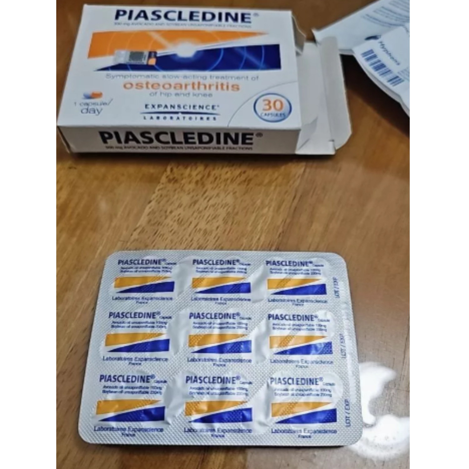 3 box Piascledine Anti-rheumatic Osteoarthritis Joint-pains (300mg x 30Caps)