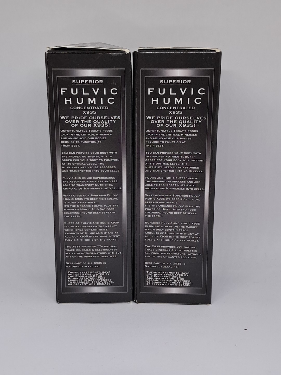 Lot Of 2 Superior Fulvic Humic 1.69oz Exp 06/2025