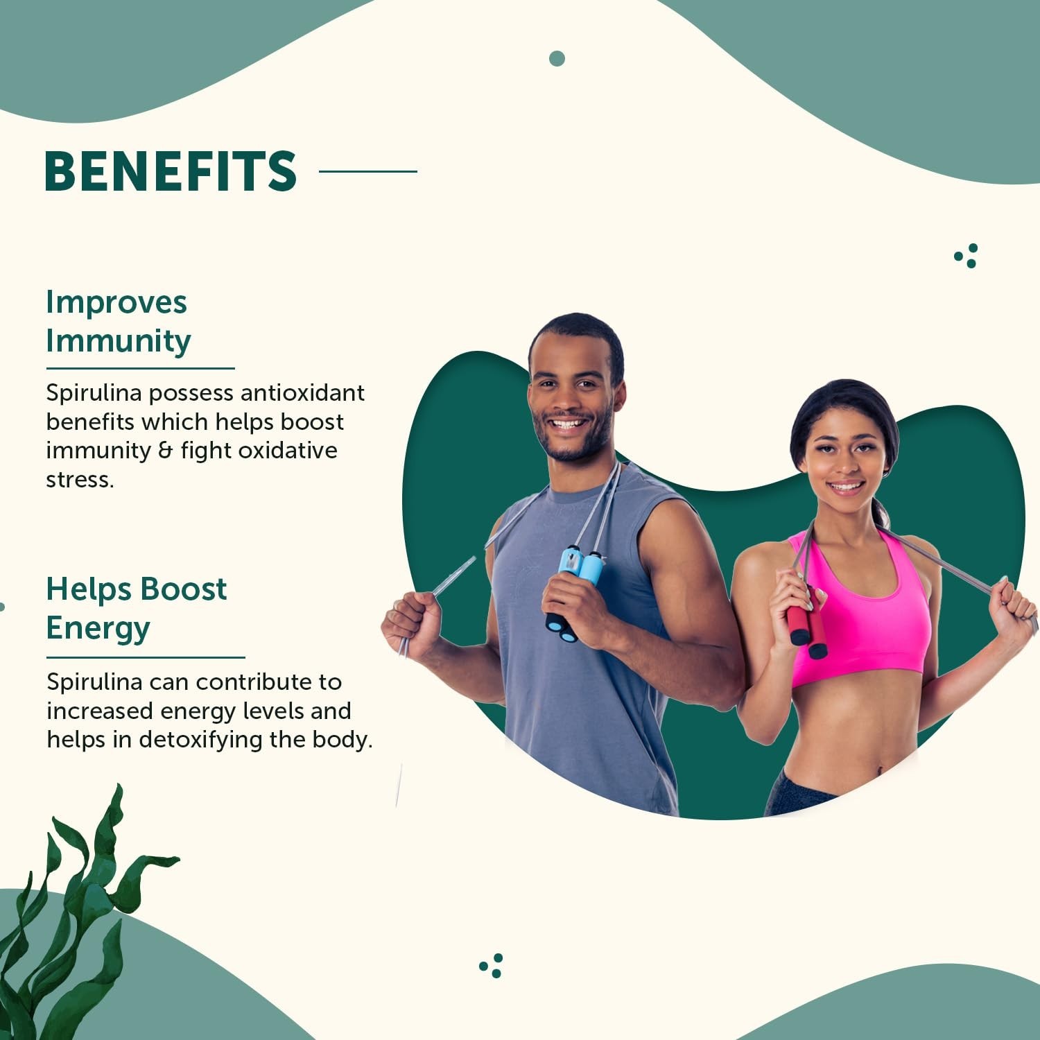 Spirulina Powder 100% Pure & Natural 100 gm
