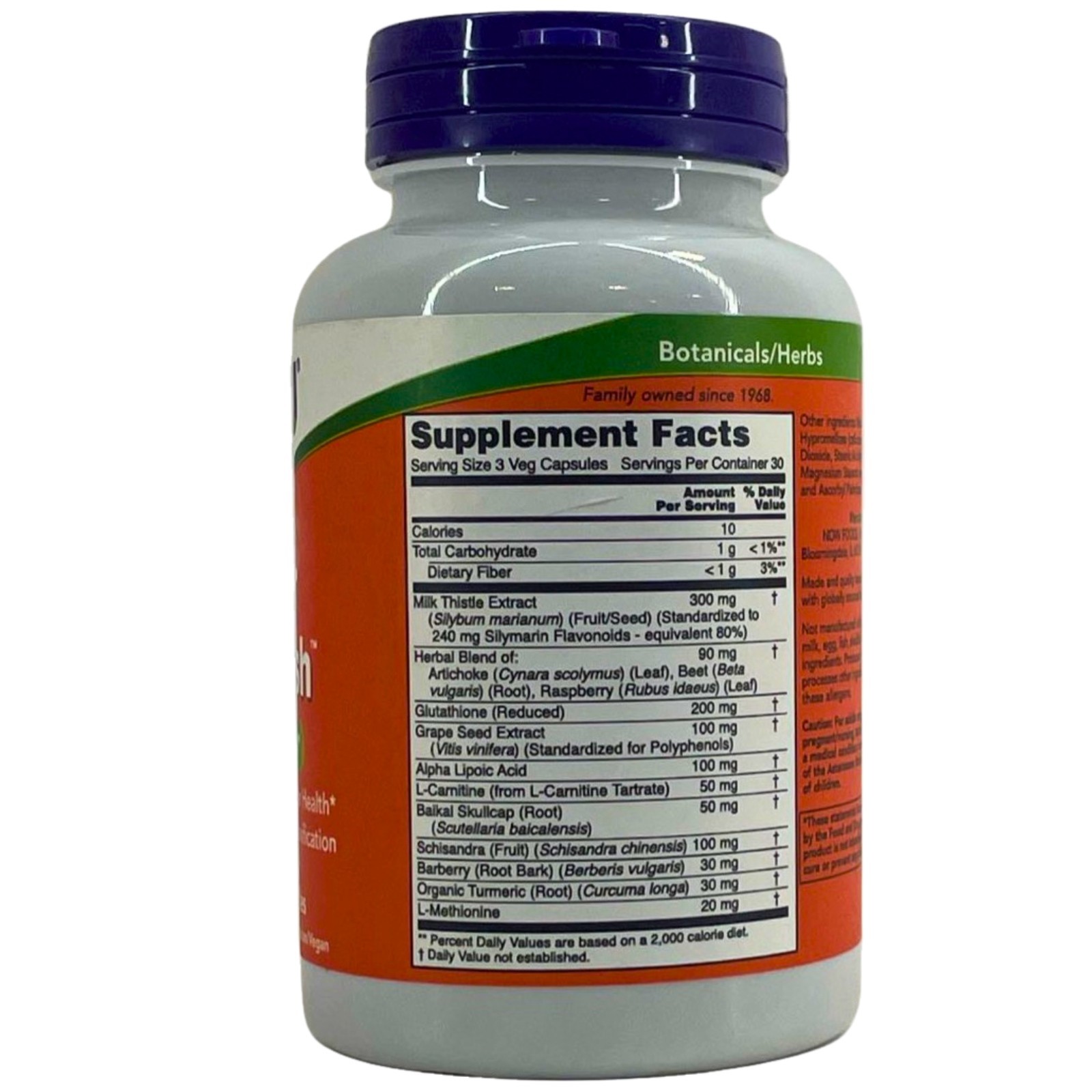 NOW Foods Liver Refresh 90 Veg Capsules 2 Pack Exp 04/2027