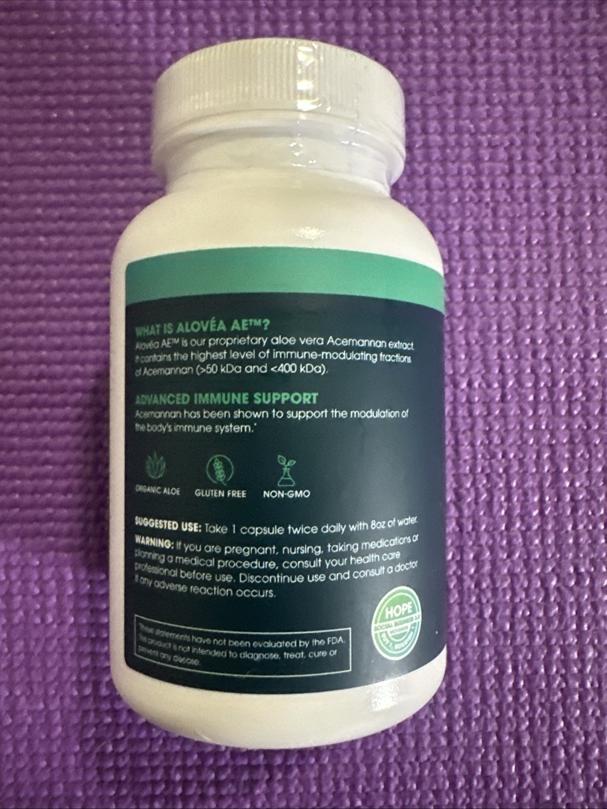 Alovea Immun OPTIMIZED IMMUNE SUPPORT 112 Caps EXP 07/2027 Alovéa