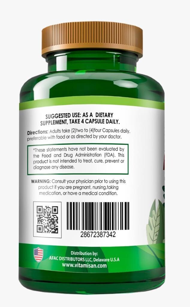 BLOOD SUGAR SUPPORT SUPPLEMENTS 90 Capsules Natural Control & Blood Regulator