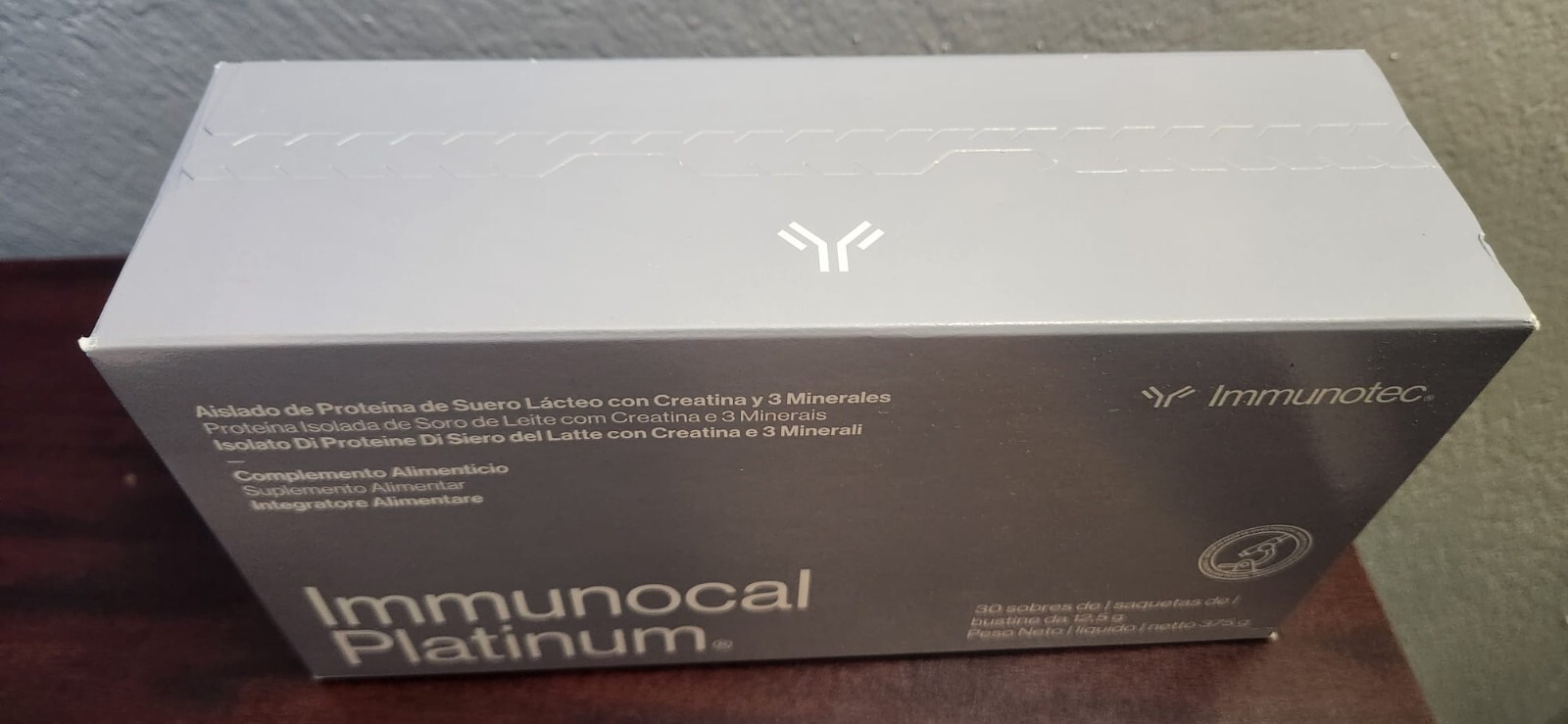 Immunocal Platinum Glutathione Precursor, 30 Pouches by Immunotec, Exp. 07/2025