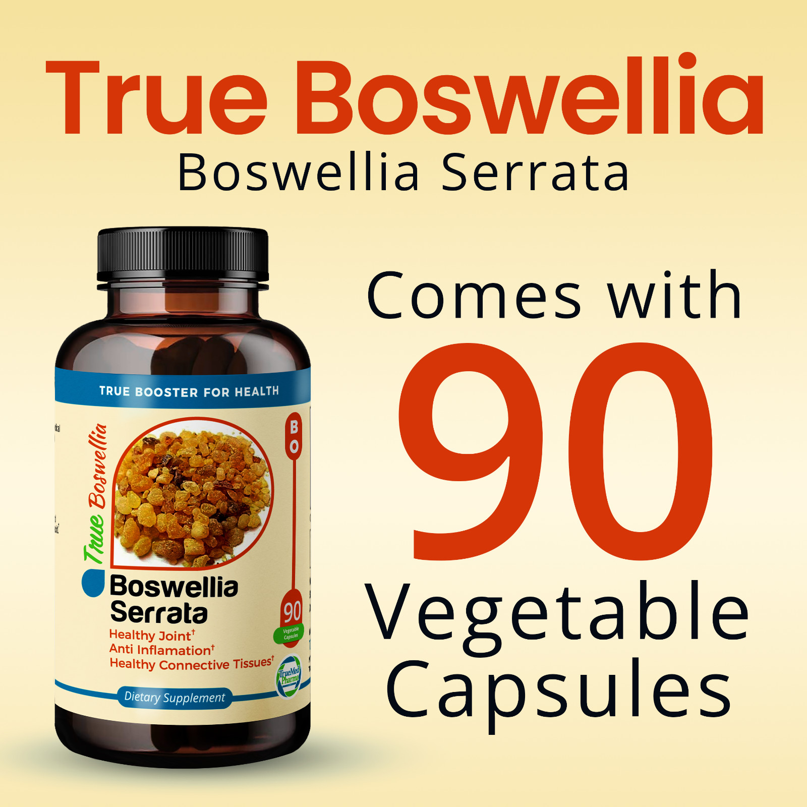 TrueMed- Boswellia Serrata Extract /Healthy Joints and Cartilage Function