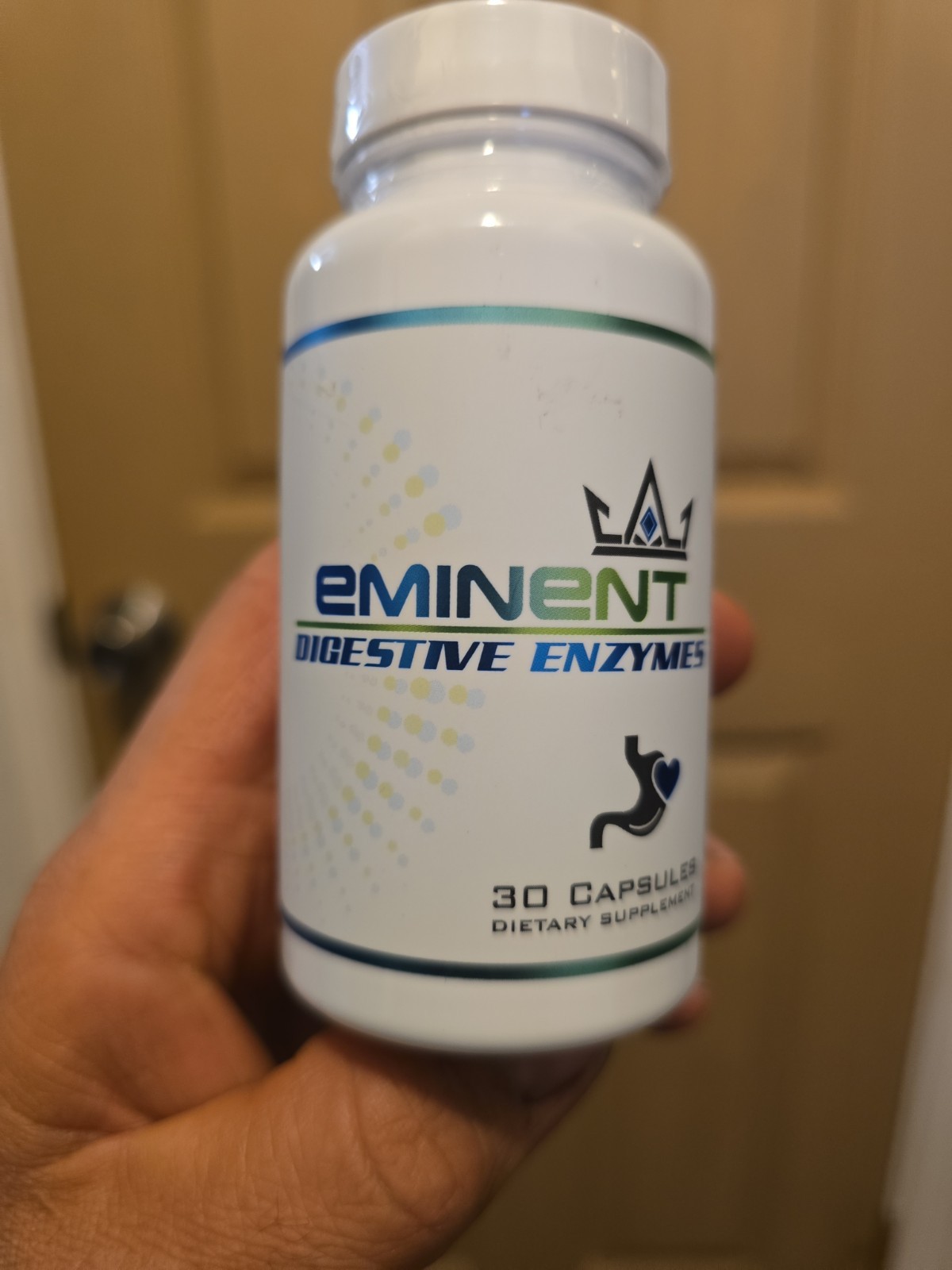 Eminent Nutrition Digestive Enzymes for Gut Health 30 Servings
