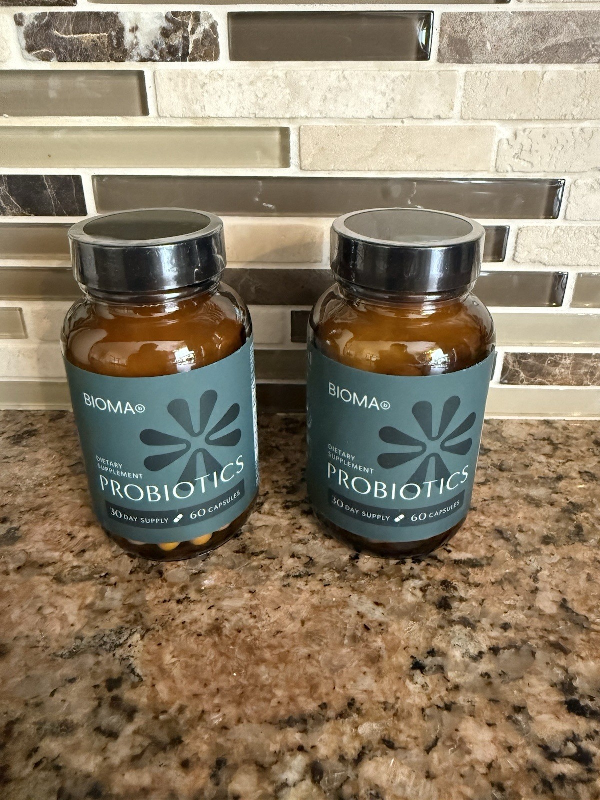 Bioma Probiotics for Digestive Health | 3-in-1 Gut Health Formula | 240 Capsules