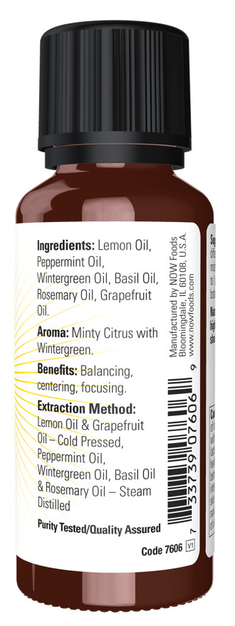 NOW Foods Mental Focus Blend Essential Oil For Burners & Diffusers!