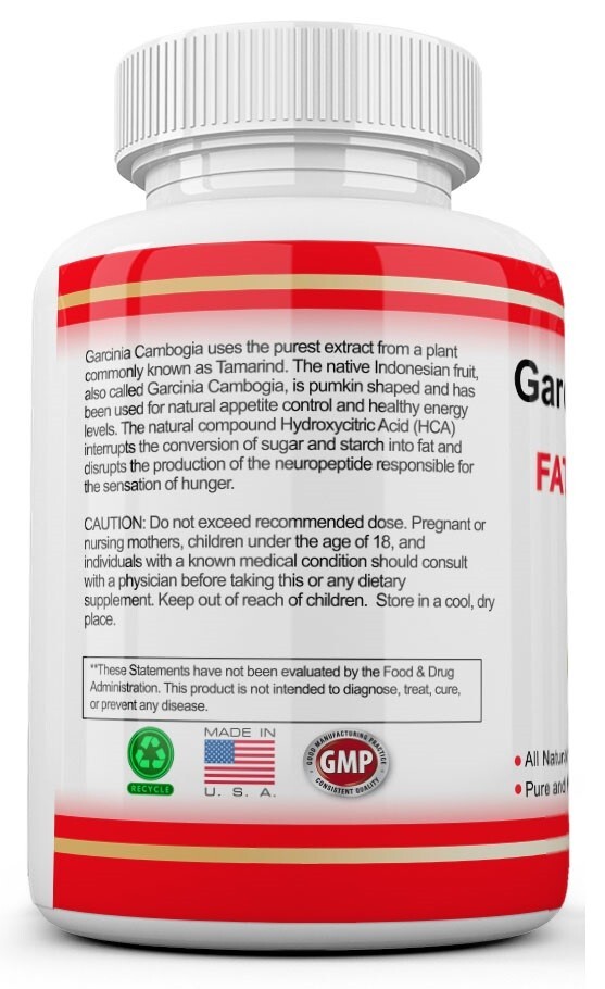 3 x BOTTLES 180 Capsules 3000mg GARCINIA CAMBOGIA HCA 95% Weight Loss Fat Burner