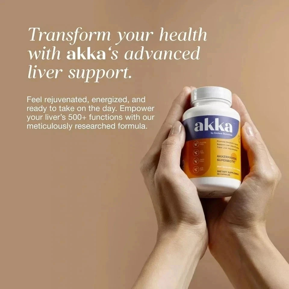 3PCS-AKKA-Premium Liver Purify Detox & Repair Superbiotic,Gut Health