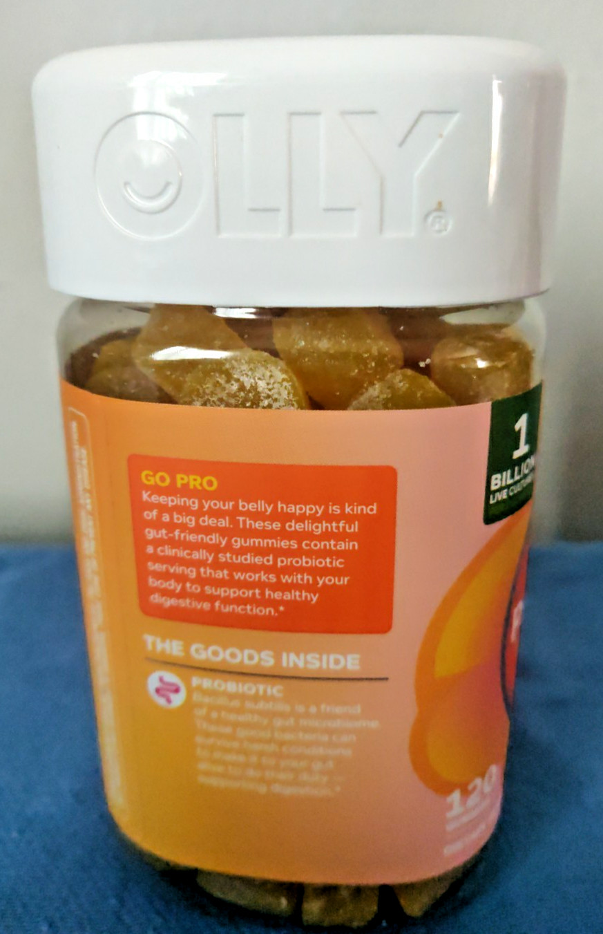 Olly Probiotic Mango Gummy 120 Gummies EXP 02/2027