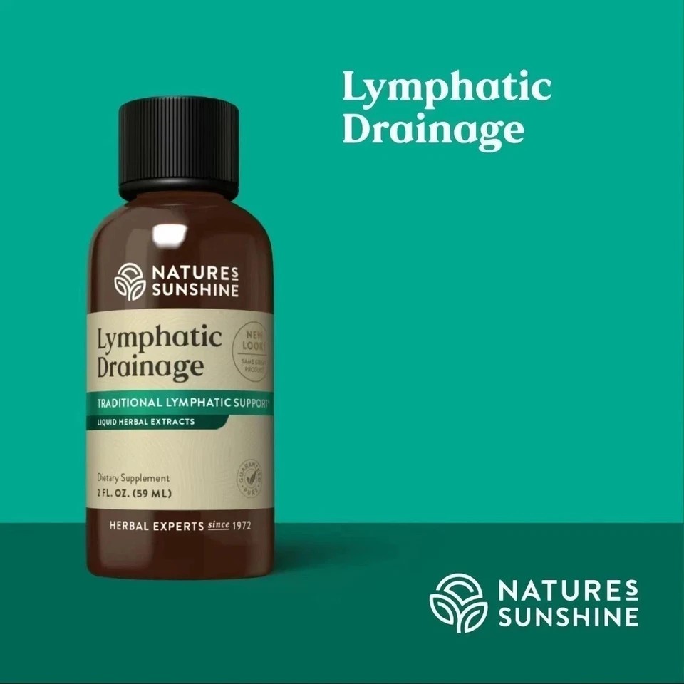 Nature’s Sunshine Lymphatic Drainage 2oz – Detox, Bloat Relief & Immune Support
