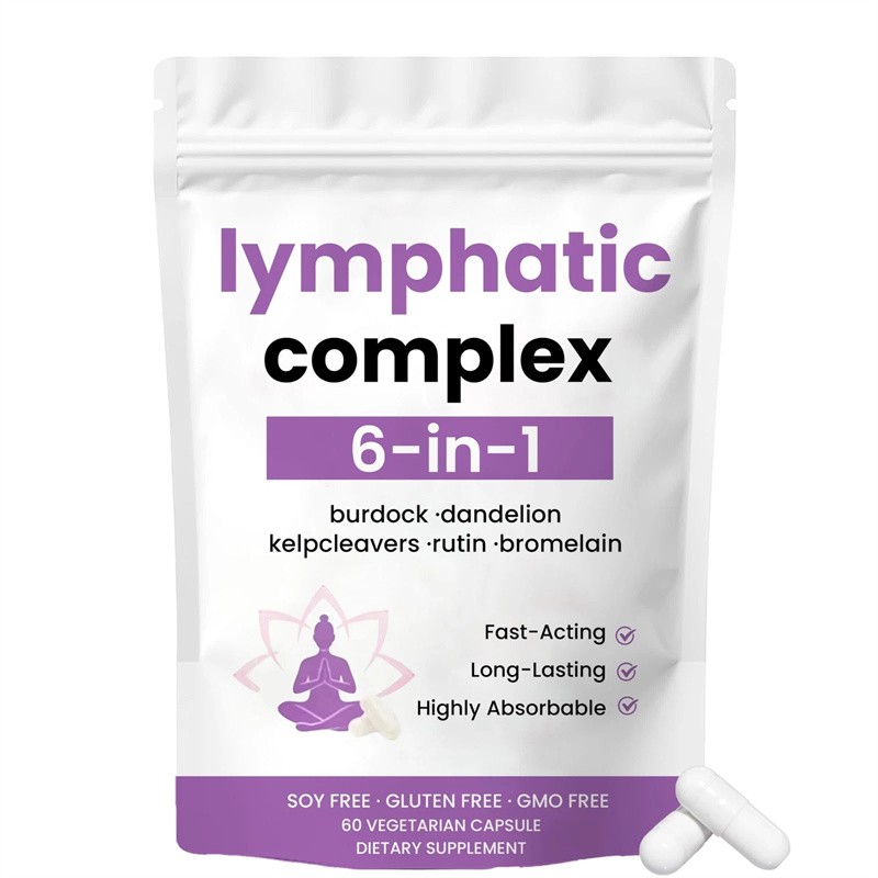 3X 6-in-1 Lymphatic Complex,Lymphatic Drainage Supplements|Herbal Blend HOT US