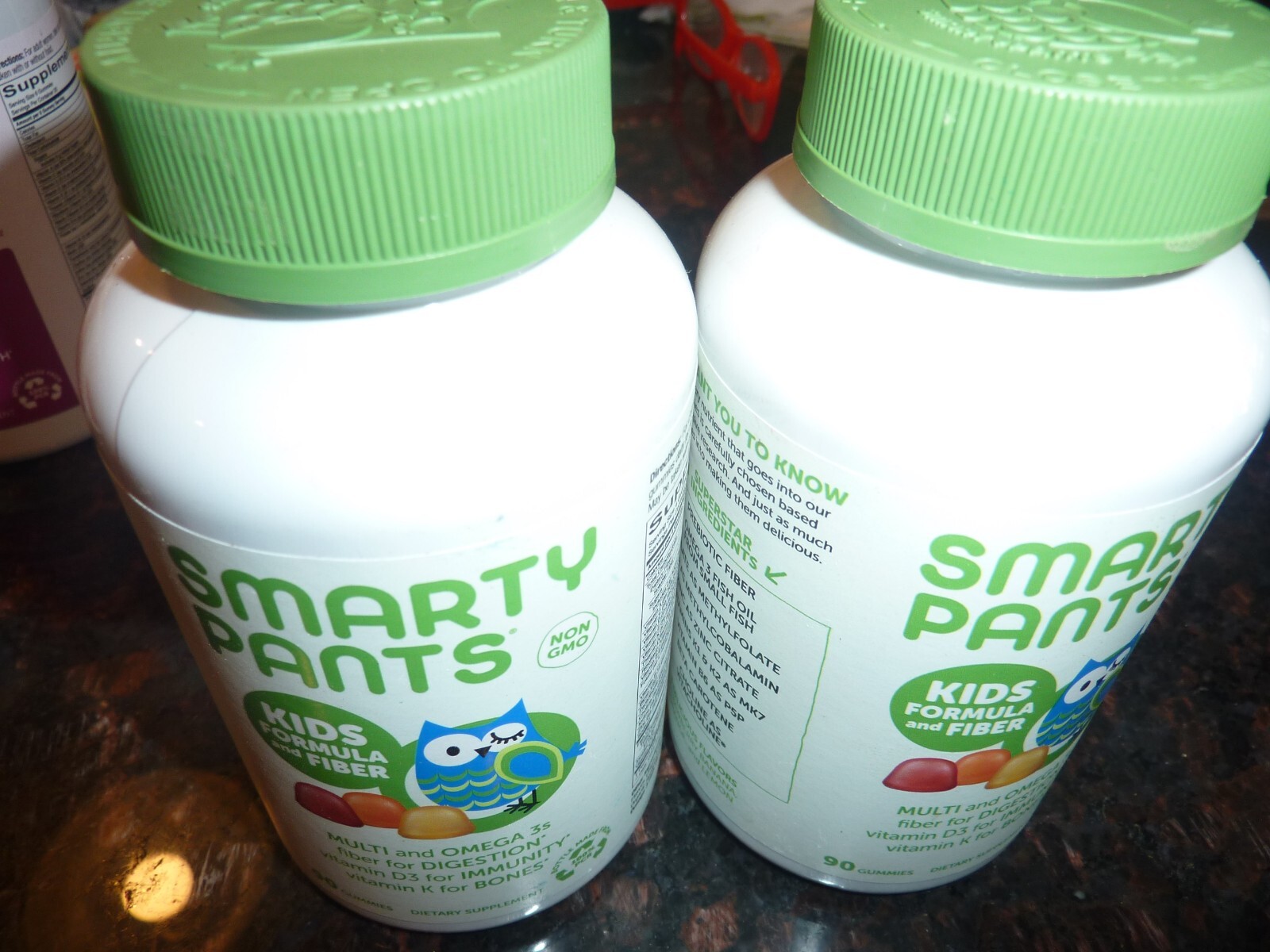 Smarty Pants Kids Formula And Fiber 90 Gummies X 2 – BB 10/2023