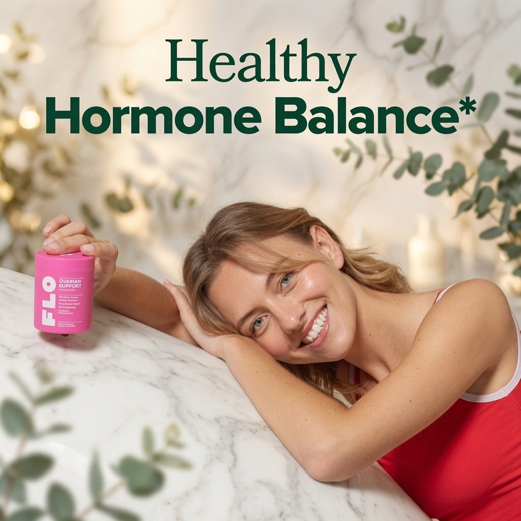 FLO Women Inositol 40 to 1 Ratio Capsules 90 Ct-DIM&Folic Acid for Daily Balance