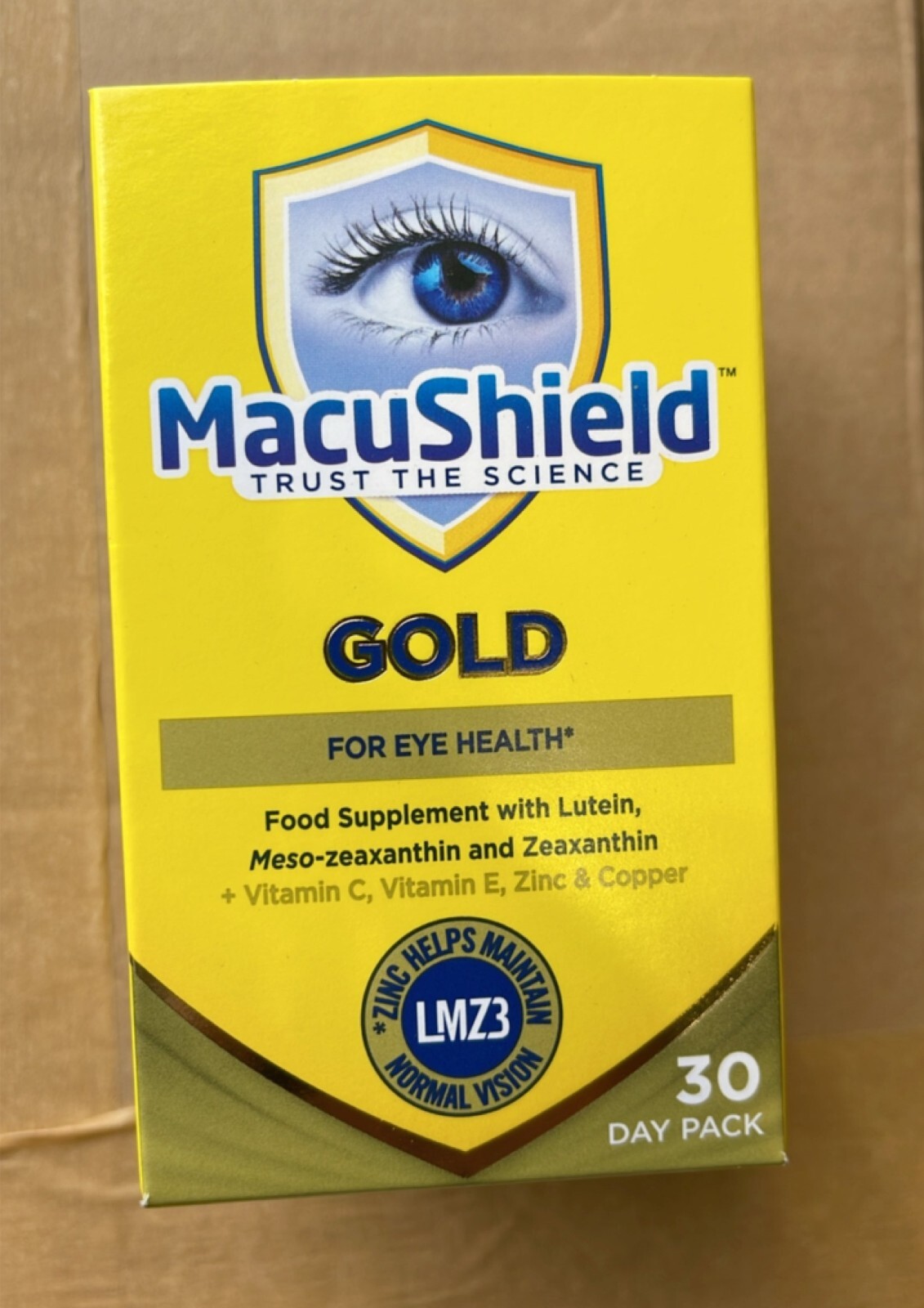 Macushield Gold Food Supplement Capsules 90ct