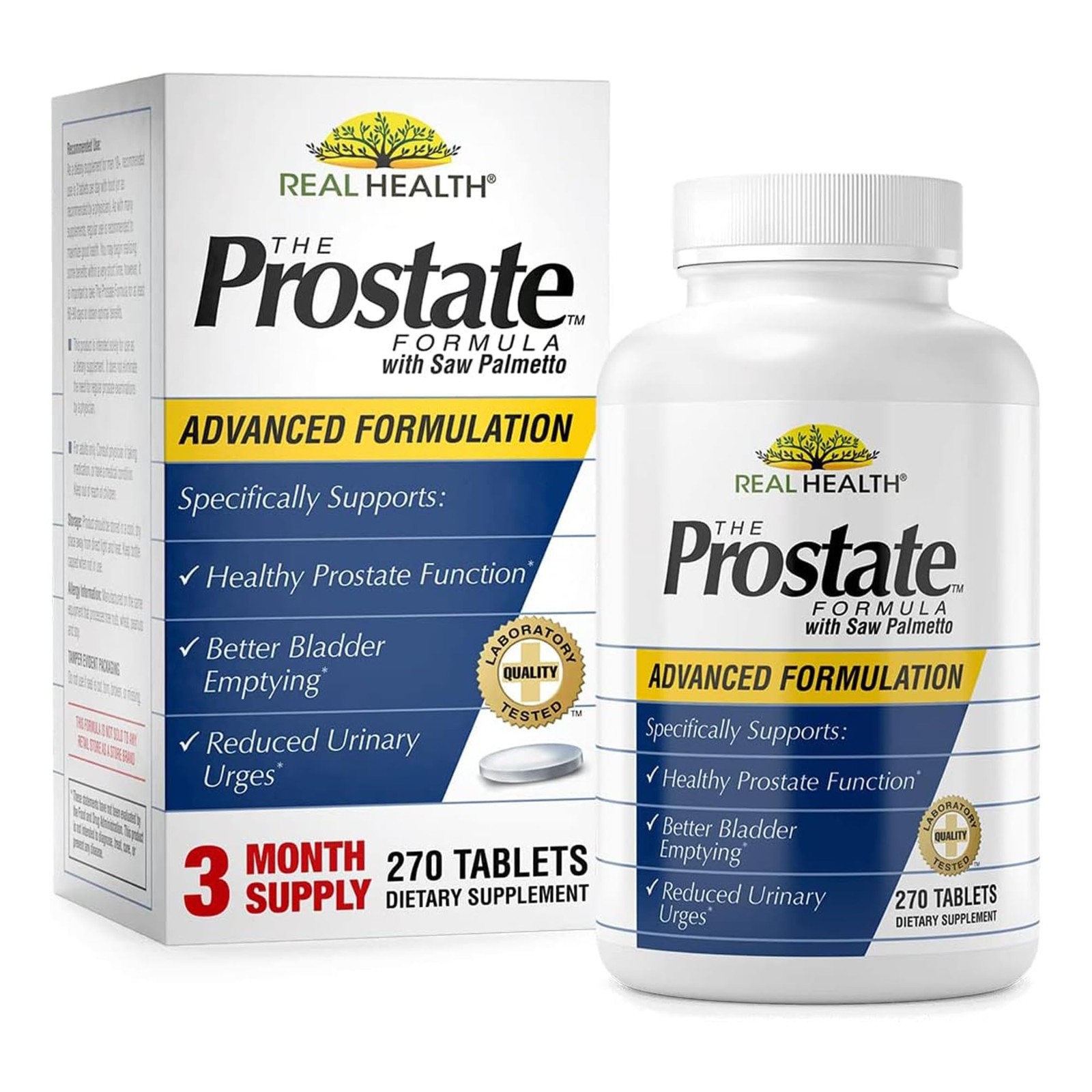Advanced Prostate Health Supplements for Men – Saw Palmetto, Zinc & Pumpkin Seed