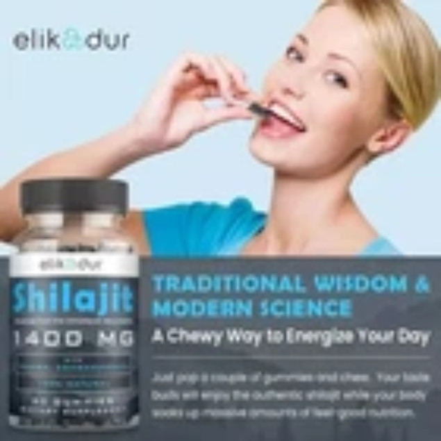 2xSHILAJIT + ASHWAGANDHA GUMMIES Potent Antioxidant Immune Support Overal Health