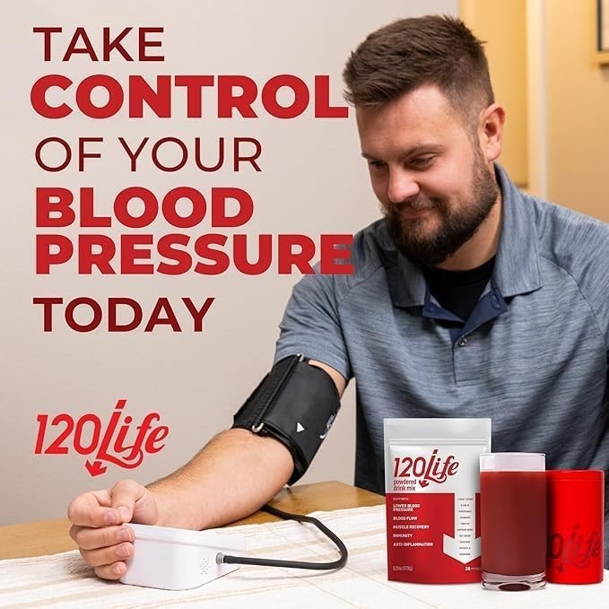 120/Life Blood Pressure Support Natural Beet Root Powder Drink Mix (28 SERVINGS)