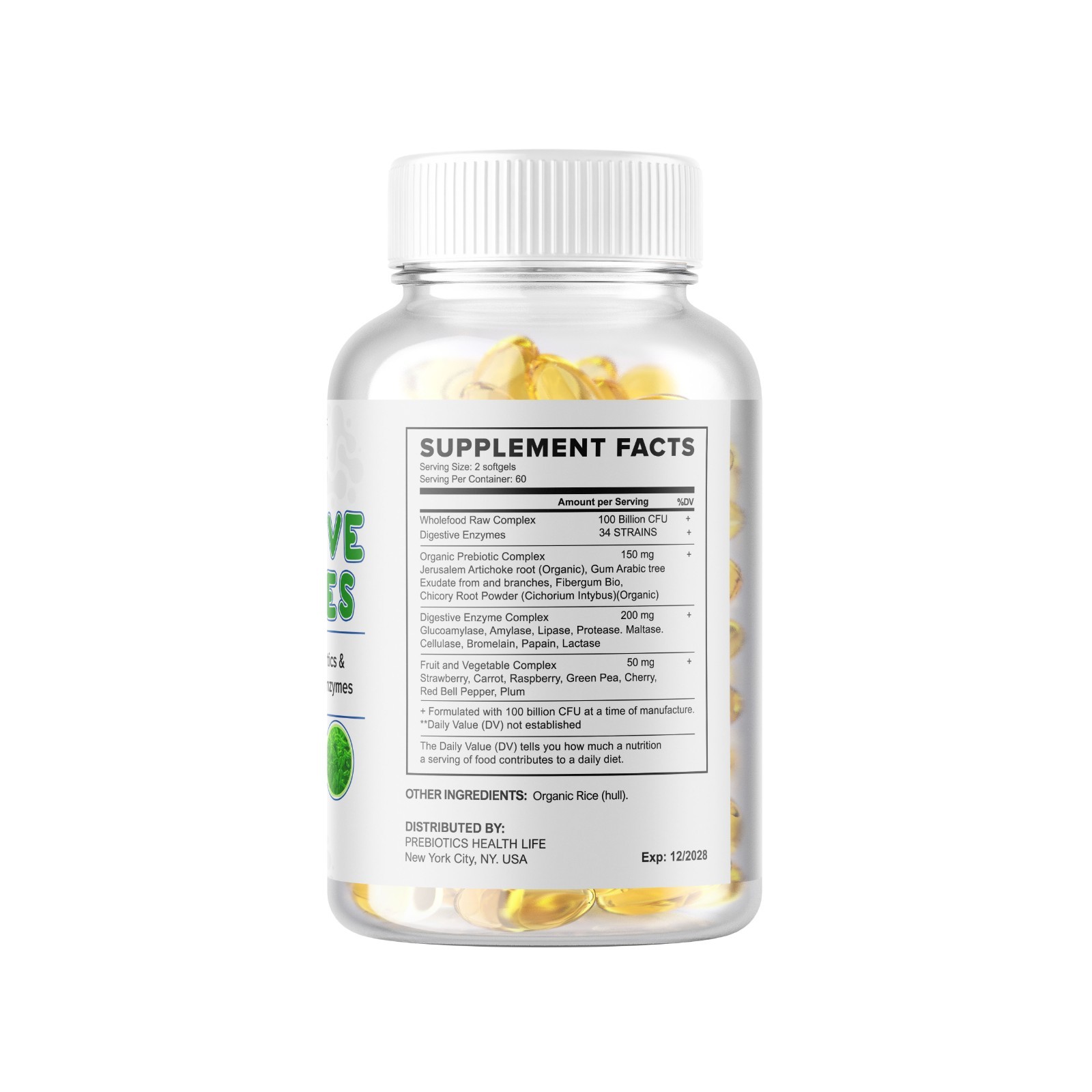 3 ULTRA PROBIOTIC 100 Billion CFUs 300 capsule NOW ULTIMATE FLORA PRIMAL NATURAL