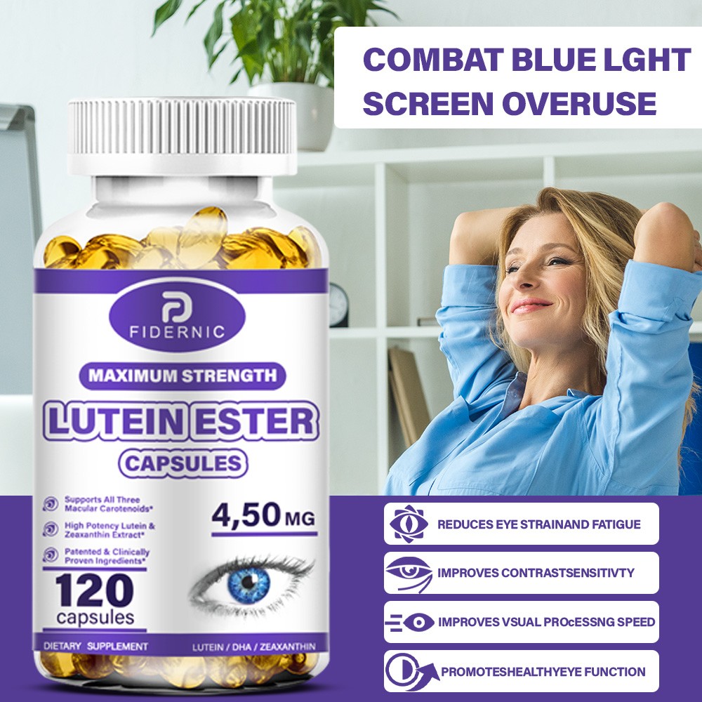 Eye Vitamins Lutein Zeaxanthin 120 Caps Vision Support