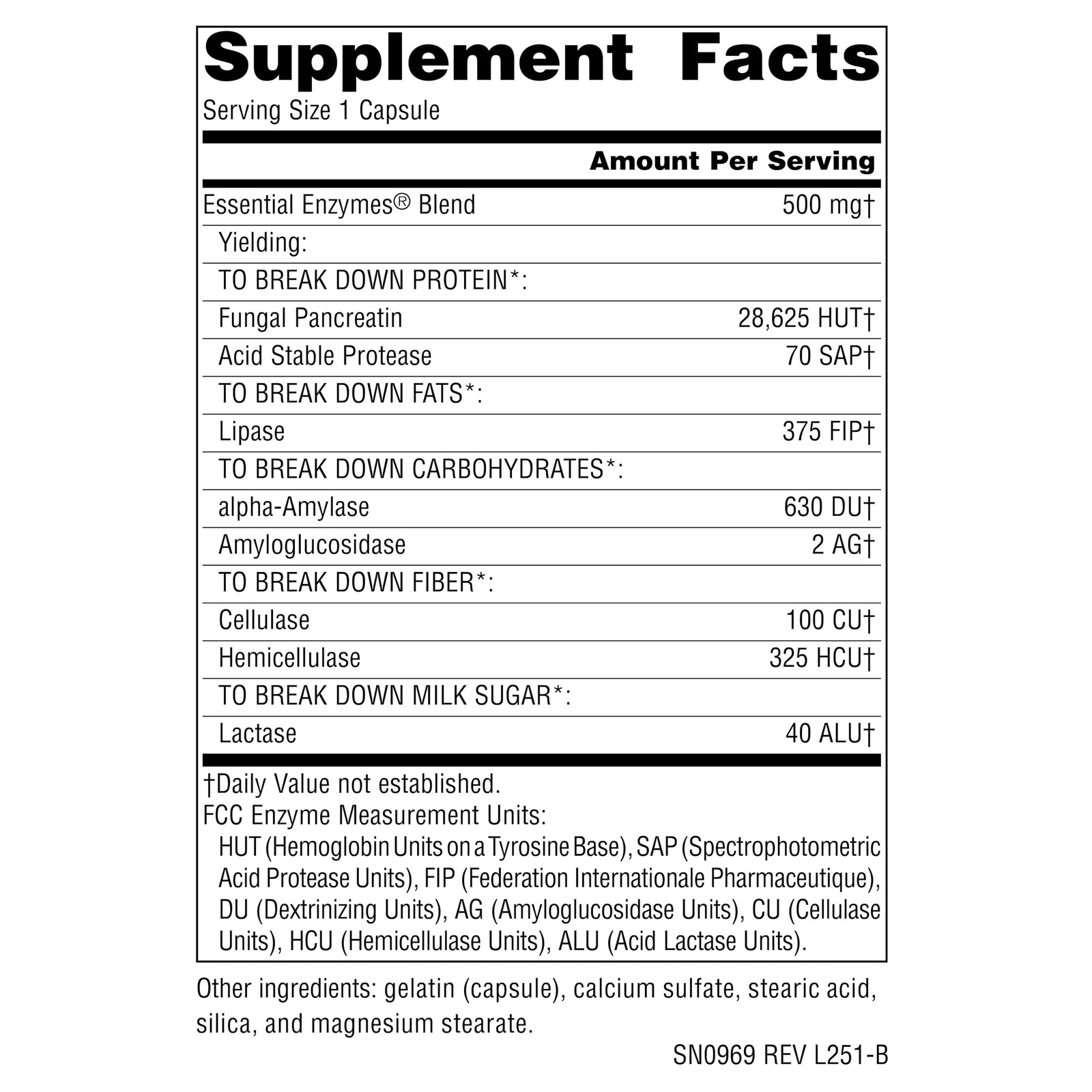 Source Naturals Essential Enzymes 500mg Bio-Aligned Multiple Enzyme Supplement