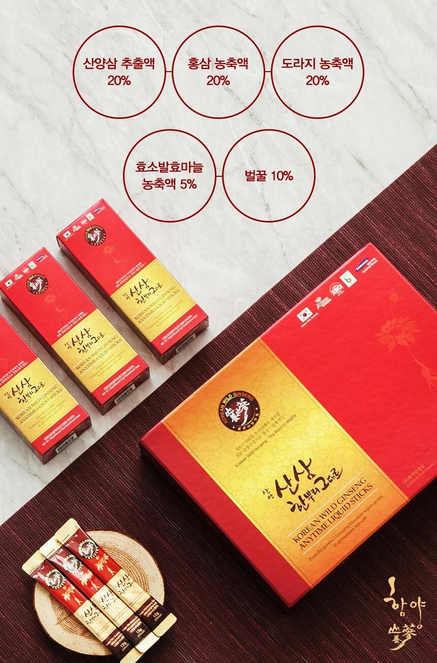 Wild Ginseng Anytime Liquid Sticks
