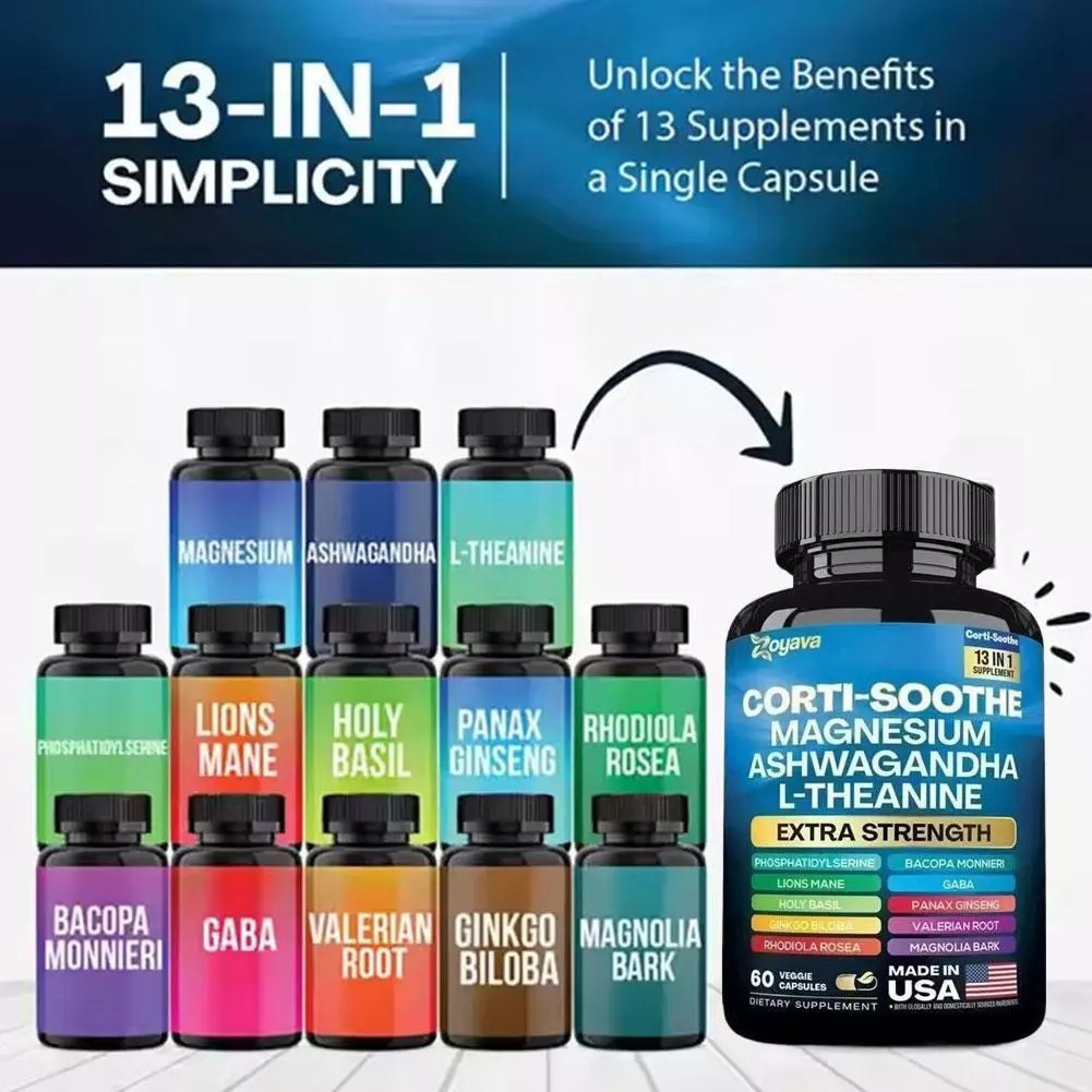 LUXRY Soothe&Smooth Bundle – Zoyava Cortisol Myo-Inositol All-in-One Supplement