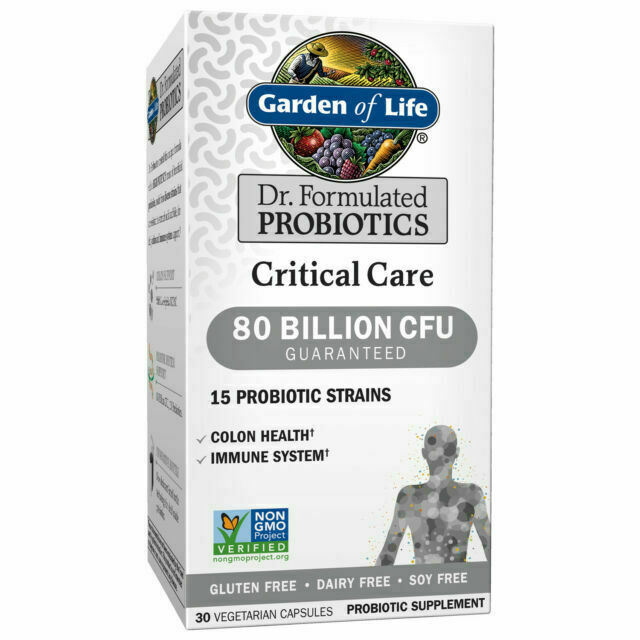 Garden of Life Dr. Formulated Probiotics 80 Billion CFU Capsule – 30 Count