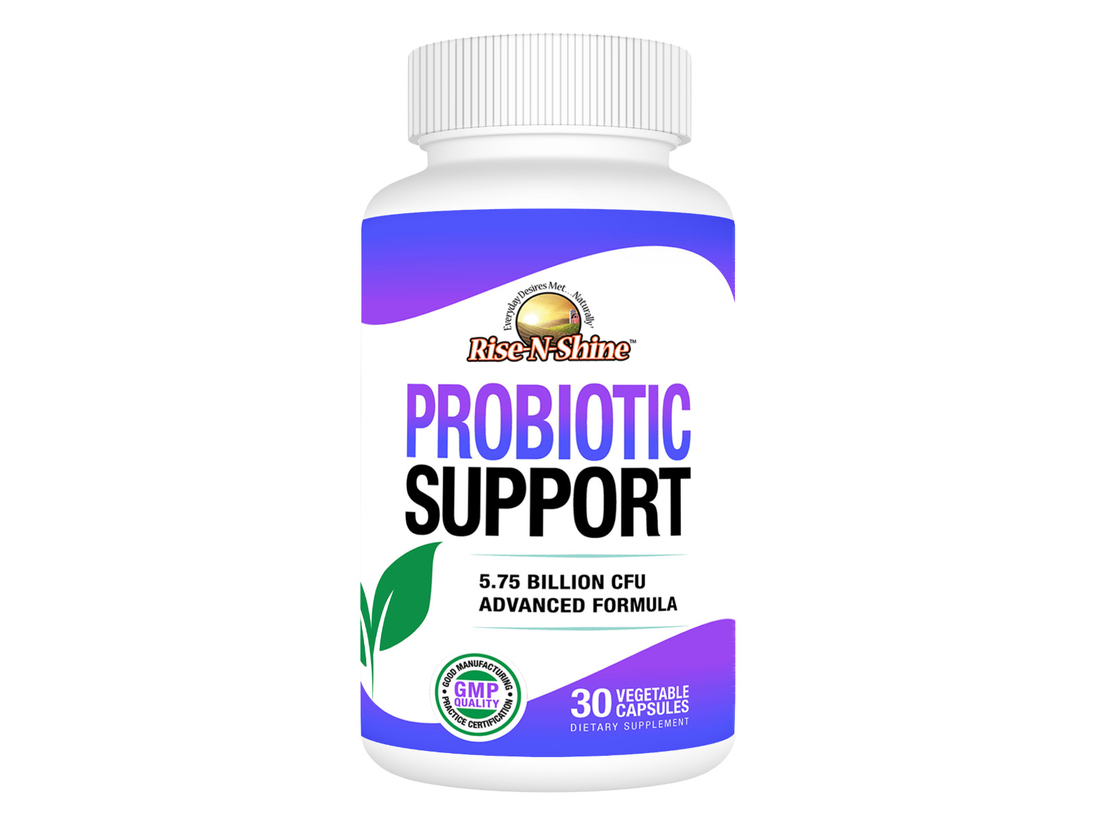 Probiotic Supplement — 5.75 Billion CFU Gut Health Digestive Support – FREE Ship