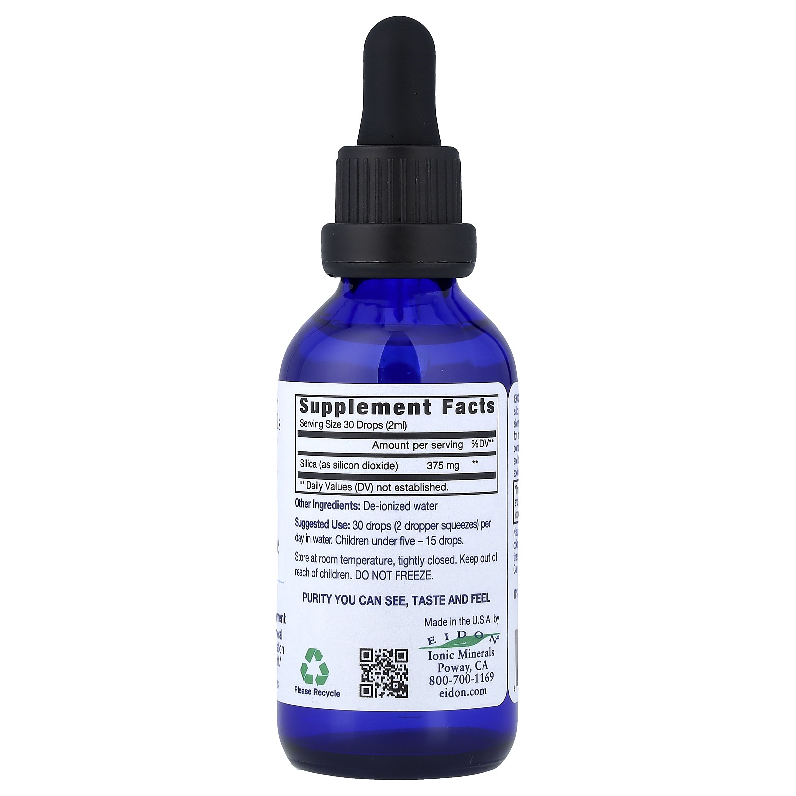 Silica, Liquid Concentrate, 2 oz (60 ml)