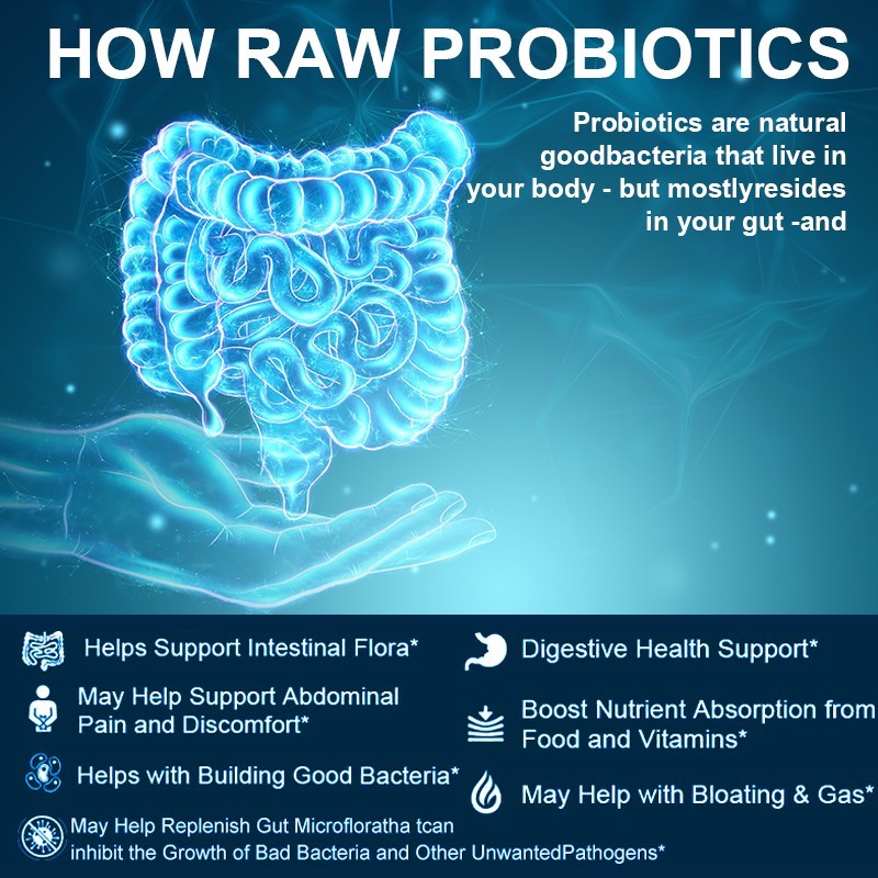 Probiotic 100 Billion CFUs 120 Veg Capsules, Digestive Health, Gut