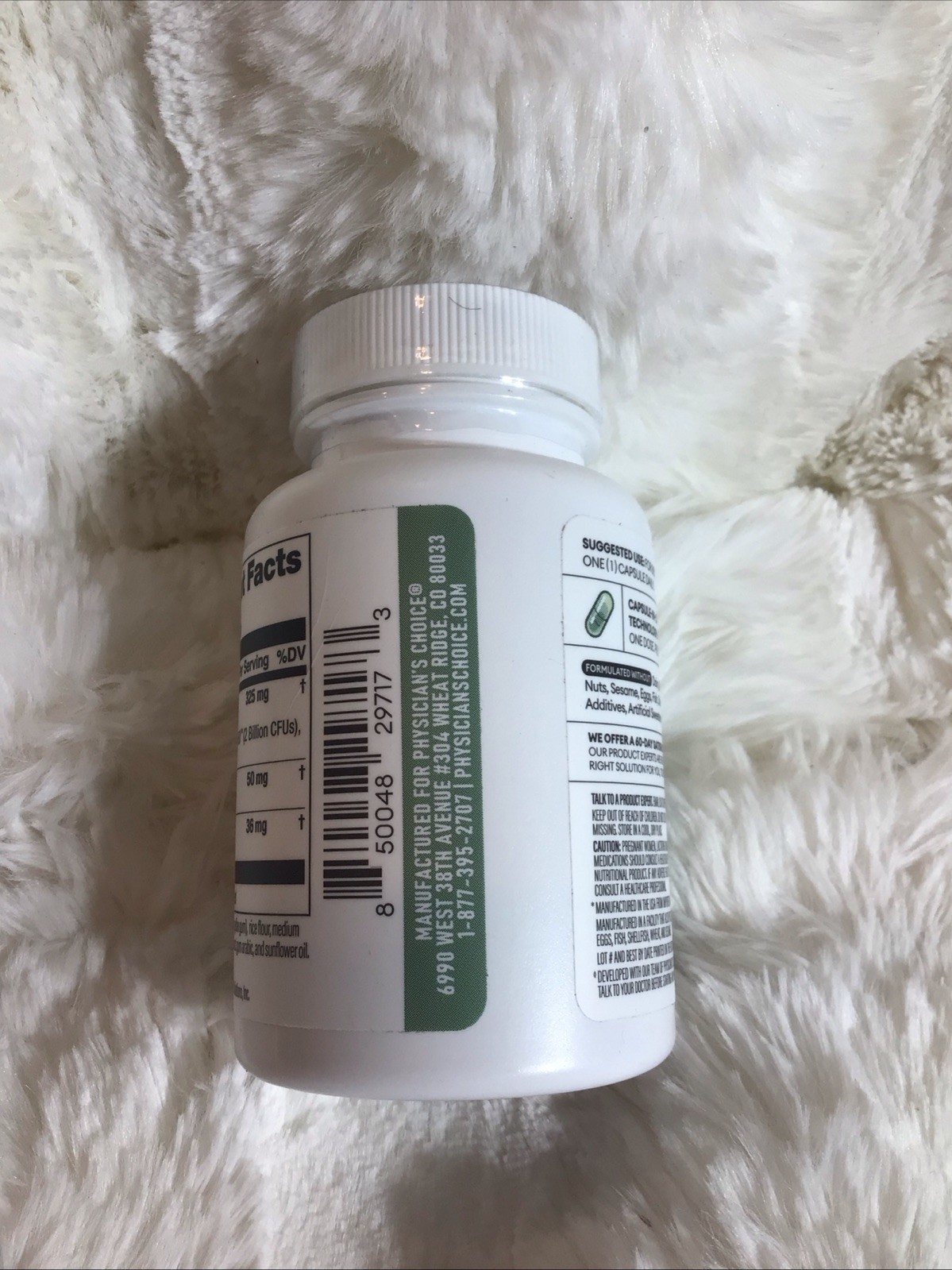 Physician’s CHOICE Bloat & Gas Probiotic 5-in-1 Proactive Support + Daily Relief