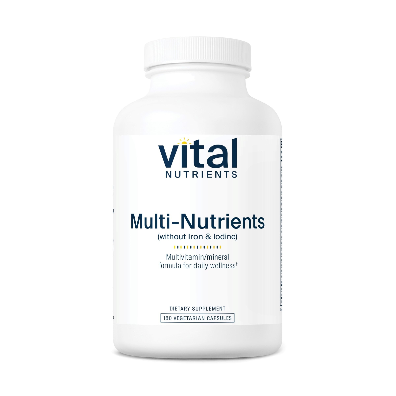 Vital Nutrients Full Spectrum Methylated Multivitamin 120 Count Multivitamin