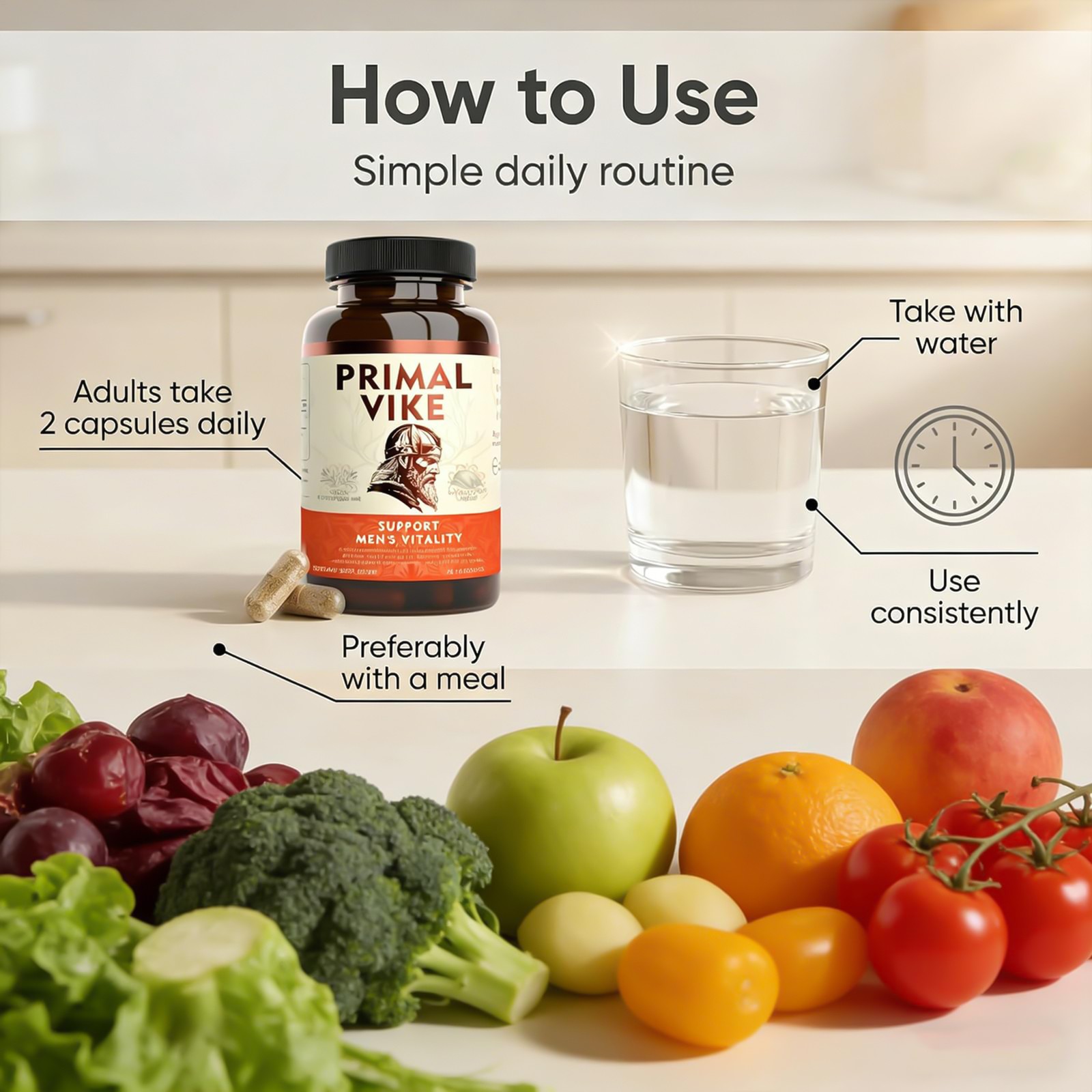 Vike Primal Advanced Supplement Wellness Supplements