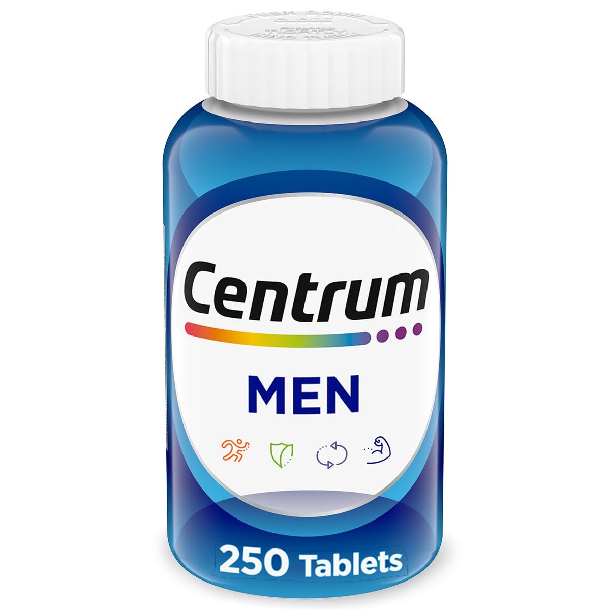Centrum Multivitamin for Men, Multivitamin/Multimineral 250 Count (Pack of 1)