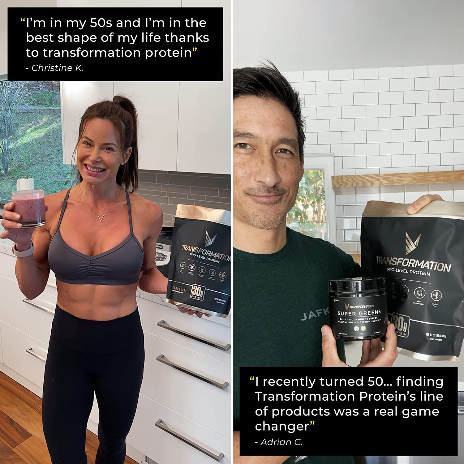 Transformation Vanilla Protein Powder | 30G Multi-Protein Superblend 1 Bag