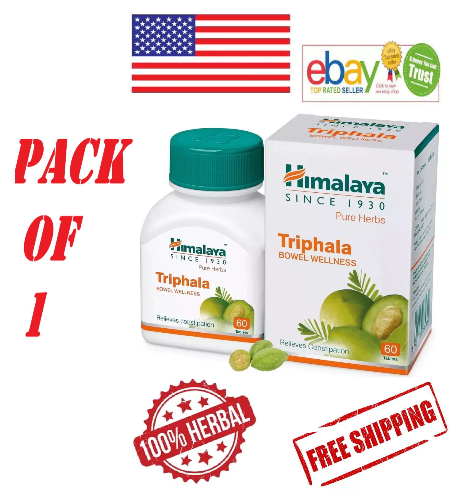 TRIPHALA Himalaya With Long Expiry & Free Shipping