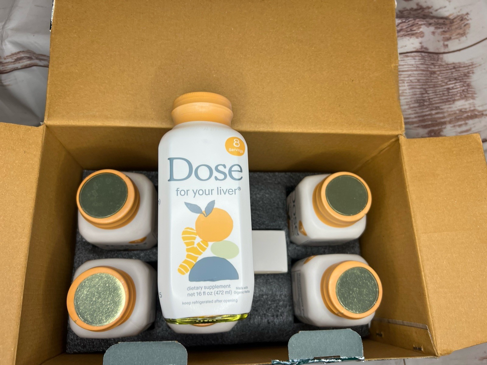 6 Bottles Of Dose For Your Liver 16 Oz Each! EXP:05/27 Brand 🆕