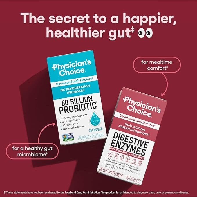 Physician’s CHOICE Digestive Enzymes for Bloating & Digestion