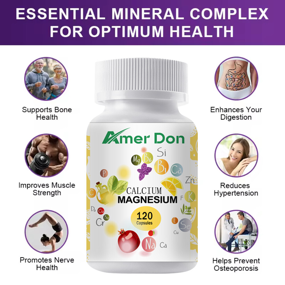 Magnesium Citrate 1000mg – High Absorption Promotes Nerve Heart Bone Health