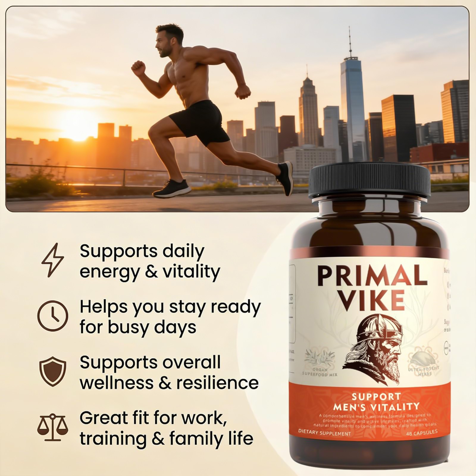 Vike Primal Advanced Supplement Wellness Supplements