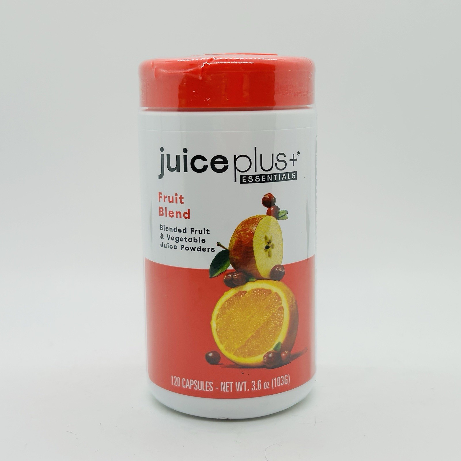 Juice Plus + FRUIT BLEND Blended Fruit & Vegetables Juice Powders 120 Caps 03/26